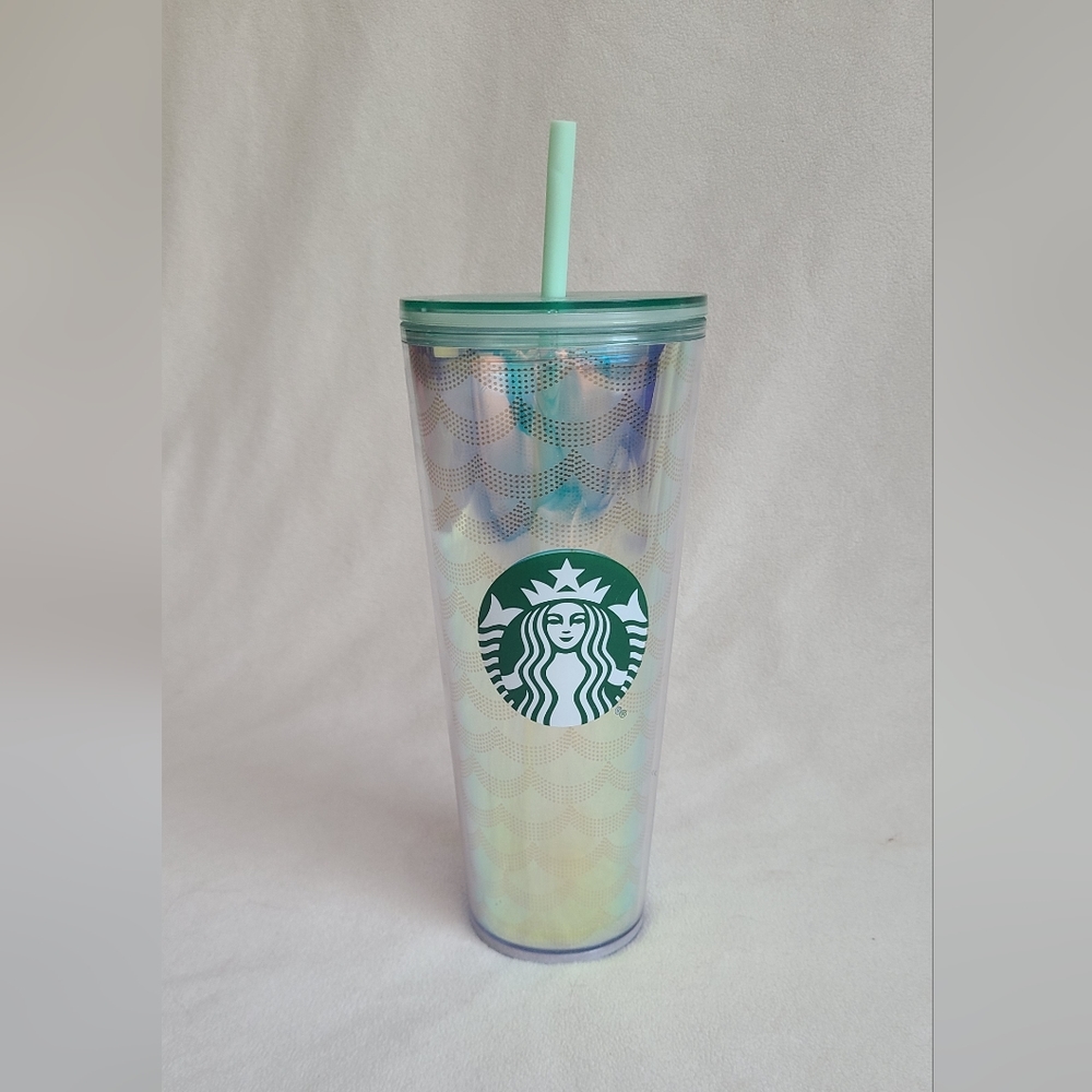 Starbucks Mermaid scale tumbler